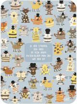 ansichtkaart - lali - zoekplaatje - zoek de juiste kat