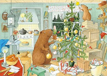 ansichtkaart - kerstboom