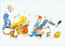 ansichtkaart - pannenkoek