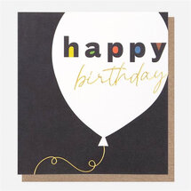 verjaardagskaart caroline gardner - happy birthday - ballon