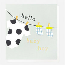 geboortekaartje caroline gardner -  hello baby boy