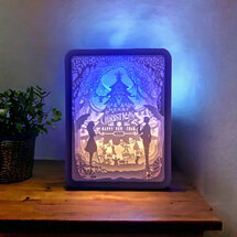 alljoy design - lightbox - have a merry christmas - happy new year