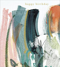 verjaardagskaart woodmansterne - happy birthday - strepen