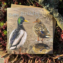 verjaardagskaart alex clark - happy birthday - eenden