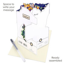 3D kaart - swing cards - elfjes
