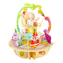 3D kaart - pirouettes cards - nieuwe baby