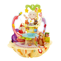 3D kaart - pirouettes cards - nieuwe baby