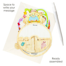 3D kaart - pirouettes cards - nieuwe baby