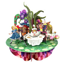 3D kaart - pirouettes cards - alice in wonderland