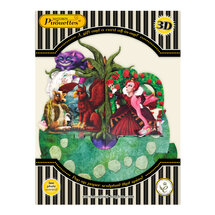 3D kaart - pirouettes cards - alice in wonderland