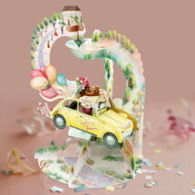 3d trouwkaart - pendulum - together forever