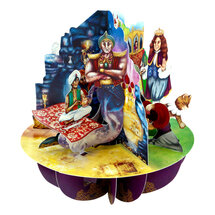 3D kaart - pirouettes cards - aladdin, gelaarsde kat en pinokkio