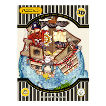 3D kaart - pirouettes cards - piratenschip
