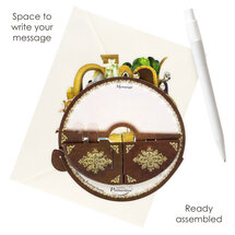 3D kaart - pirouettes cards - prinsessen