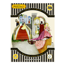 3D kaart - pirouettes cards - prinsessen