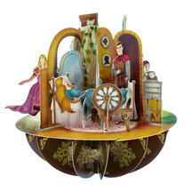 3D kaart - pirouettes cards - prinsessen