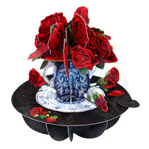 3D kaart - pirouettes cards - rozen