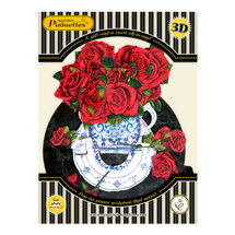 3D kaart - pirouettes cards - rozen