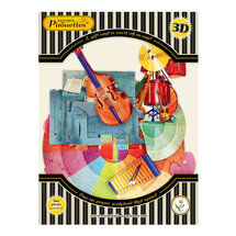 3D kaart - pirouettes cards - muziek