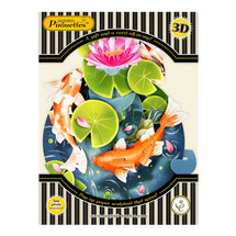 3D kaart - pirouettes cards - koi karpers