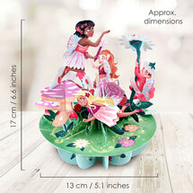 3D kaart - pirouettes cards - sprookjestuin