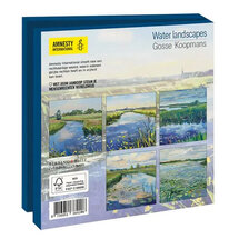 10 wenskaarten voor amnesty international - water landschappen