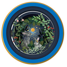 3D pop up wenskaart - a cup of tea - konijnen