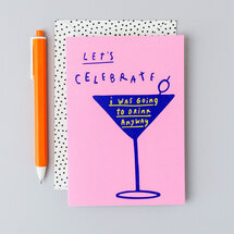 wenskaart rosie made a thing - Pop! - drink anyway