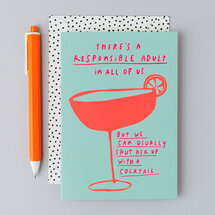 wenskaart rosie made a thing - Pop! - responsible adult in all of us