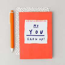 wenskaart rosie made a thing - Pop! - no you grow up