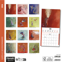 kleine kalender 2025 - 2026 gaelle boissonnard - roodbruin