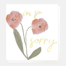 wenskaart caroline gardner - I'm so sorry