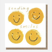 wenskaart caroline gardner - sending smiles