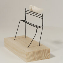 Sculptuur Laurent Trébout - ons bankje