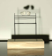 Sculptuur Laurent Trébout - ons bankje