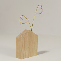 Sculptuur Laurent Trébout - liefdeshuisje