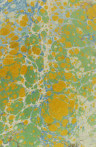 luxe A5 notitieboek - groen, geel, blauw