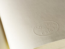 luxe notitieboek - blauw, beige