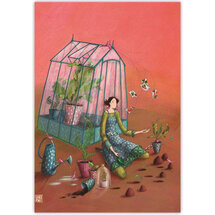 schriftje 10,5 x 15 cm van Gaëlle Boissonnard - broeikas