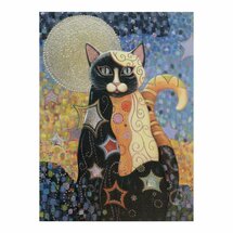 wenskaart kleo kats - luna