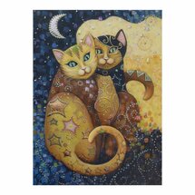 wenskaart kleo kats - moonlighting