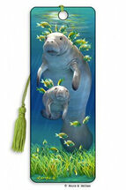 lenticulaire, 3d boekenlegger - zeekoe