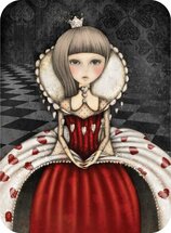 santoro eclectic cards - Mirabelle - The Queen of Hearts