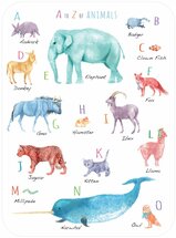 luxe wenskaart santoro eclectic cards - A To Z Of animals