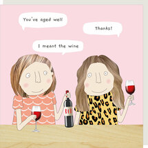 wenskaart rosiemadeathing - you aged well