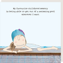 wenskaart rosie made a thing - childhood memory