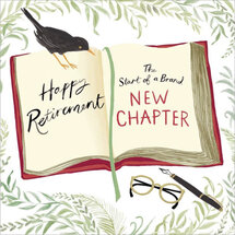 wenskaart pensioen woodmansterne - happy retirement