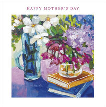 moederkaart woodmansterne -  happy mother's day - bloemen