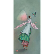 luxe wenskaart gaëlle boissonnard - de vogel