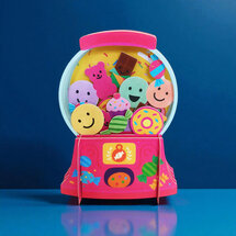 3d pop up kinderkaart - kauwgumautomaat